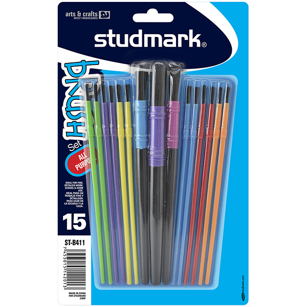 PINCEL ST-B411 SURTIDO 15PZS