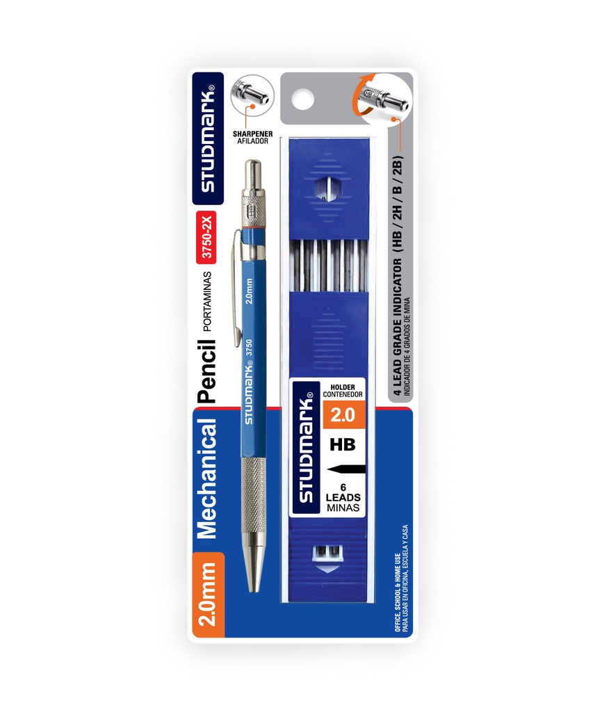 PORTAMINA ST-03750-2X METAL 2.0MM+MINA