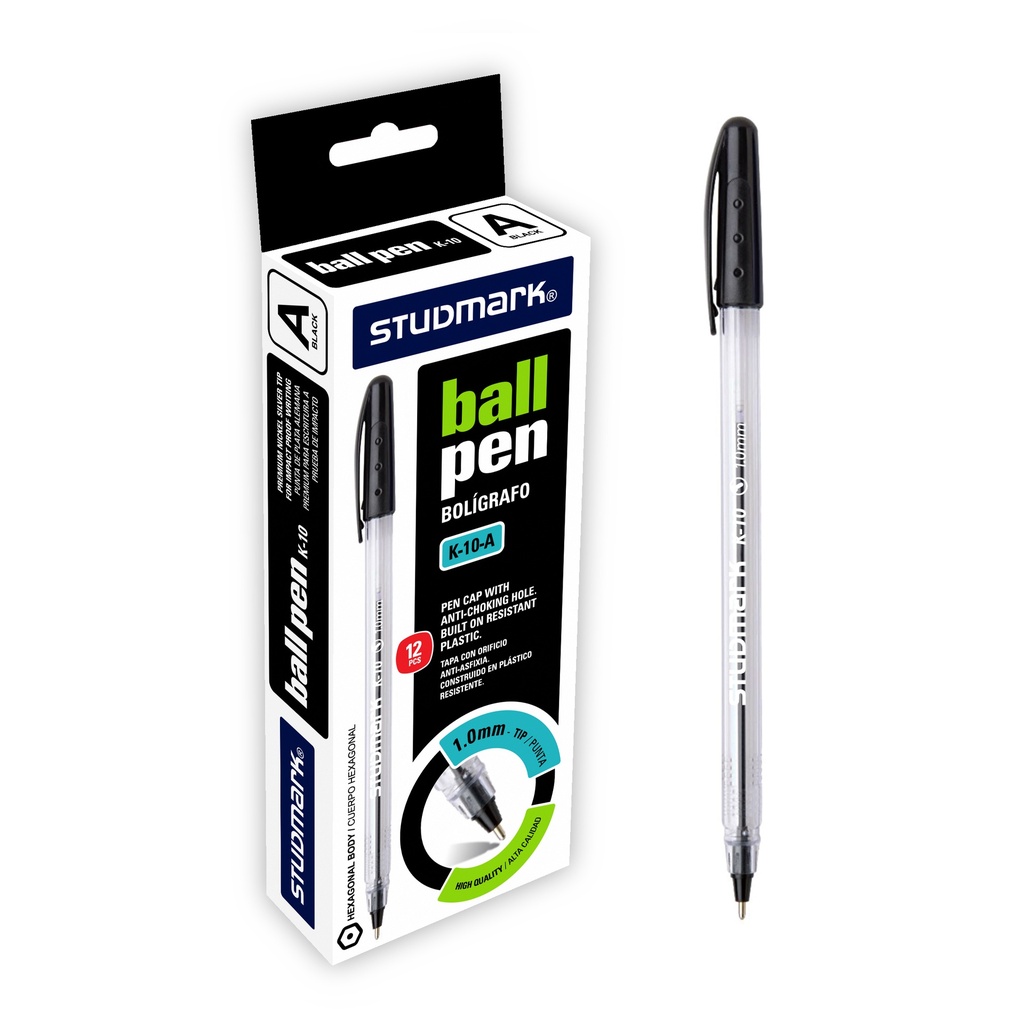 LAPIZ TINTA ST-K-10-A 1.0MM 12X1 NG