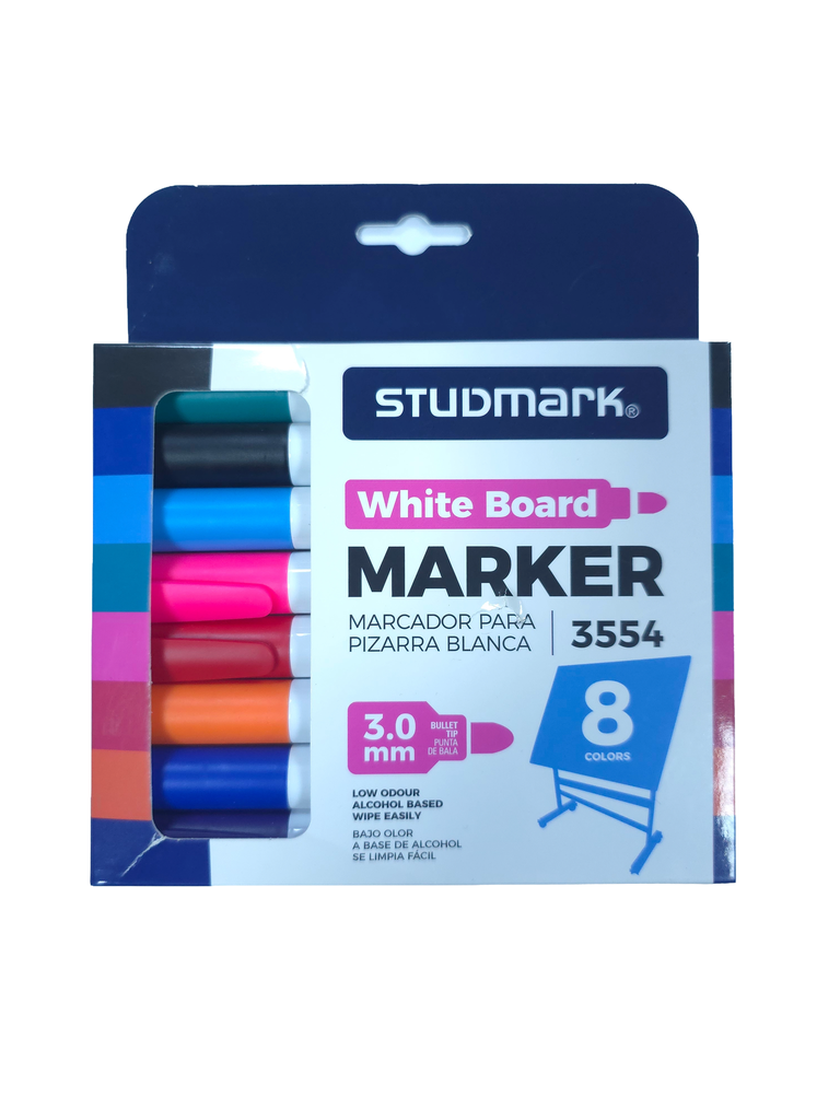 [04677] MARCADOR ST-03554 P/PIZARRA 8 COLORES