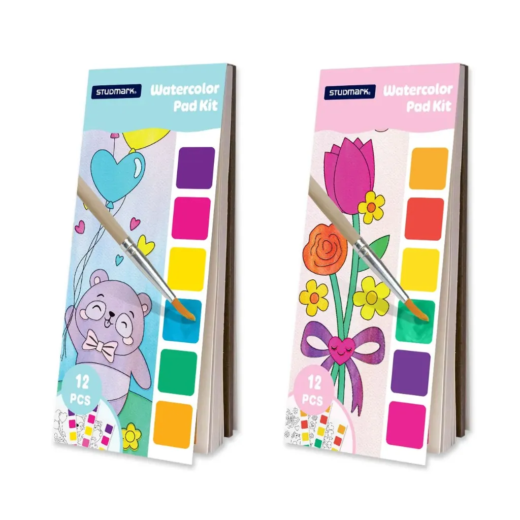CUADERNO ST-PAD-287 CON ACUARELAS