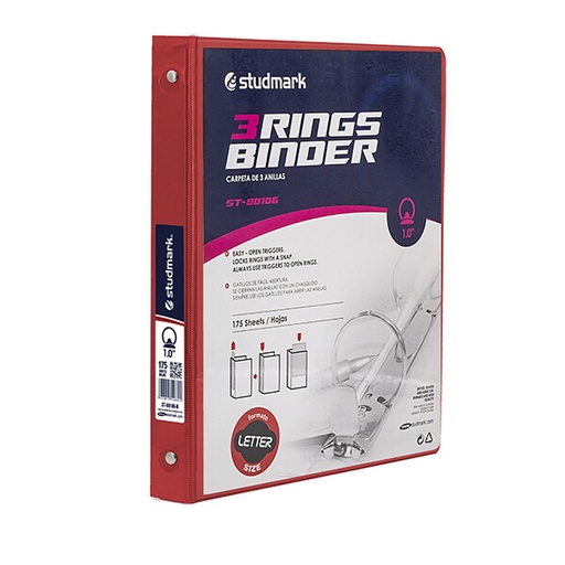 [00249] FOLDER ST-00106-B 3 ANILLOS 1PLG