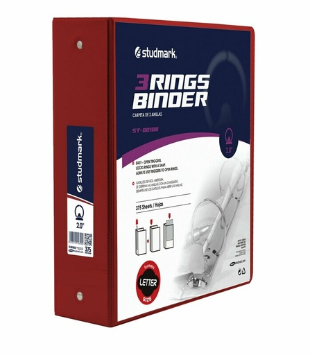 [00006] FOLDER ST-00108-B 3 ANILLOS 2PLG