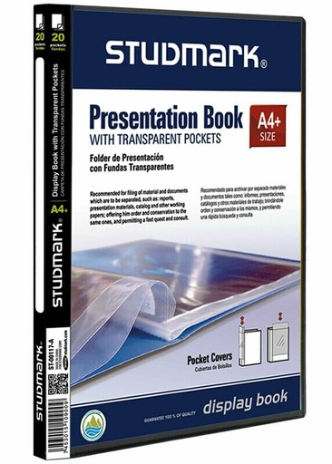 [02198] FOLDER ST-00117-A A4 C/20 FUNDAS                            