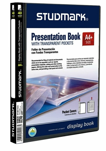 [02199] FOLDER ST-00119-A A4 C/40 FUNDAS 96X1
