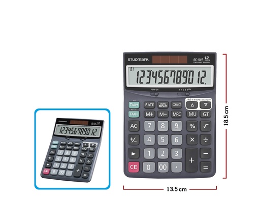 [03469] CALCULADORA ST-DC-130T 12 DIG NG
