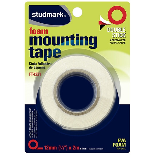 [02948] FOAM TAPE ST-FT-1221 1/2X2 MTS