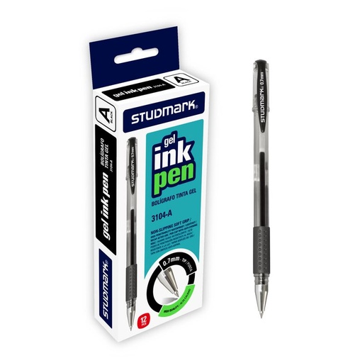 [03197] LAPIZ ST-03104-A GEL 0.7mm 12x1 NG