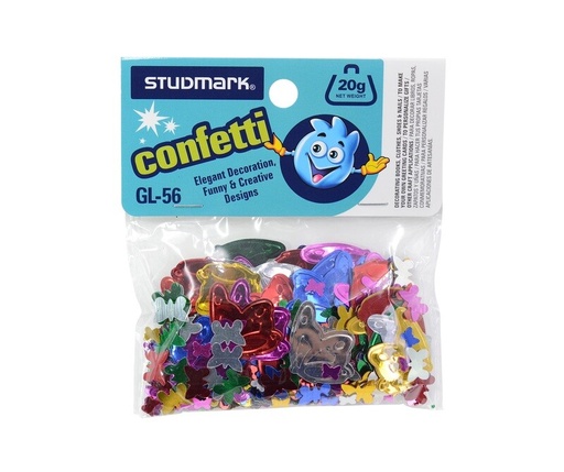 [02423] CONFETI ST-GL-56 METAL MARIPOSA