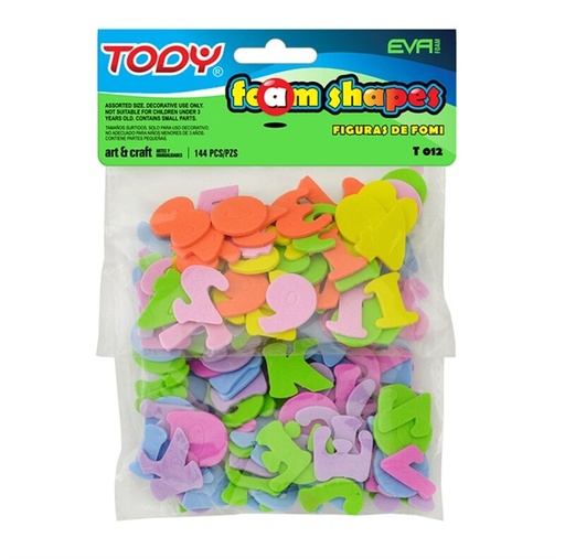 [02342] FOMI T012 DIDACTICO LETRAS Y NUMEROS