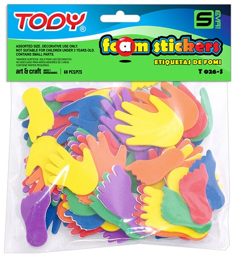 [02343] FOMI T026-S ADHESIVO MANOS Y PIES