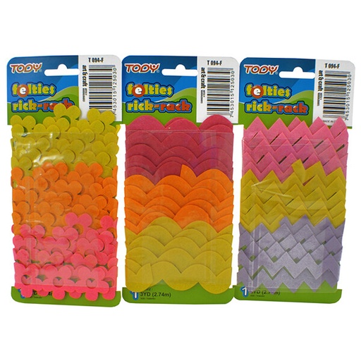 [02621] FOMI T094-F RICK RACK 3 YDS