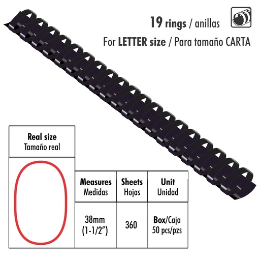 [03062] ANILLOS ST-07038 P/ENC 1.1/2 50X1 360 HJS