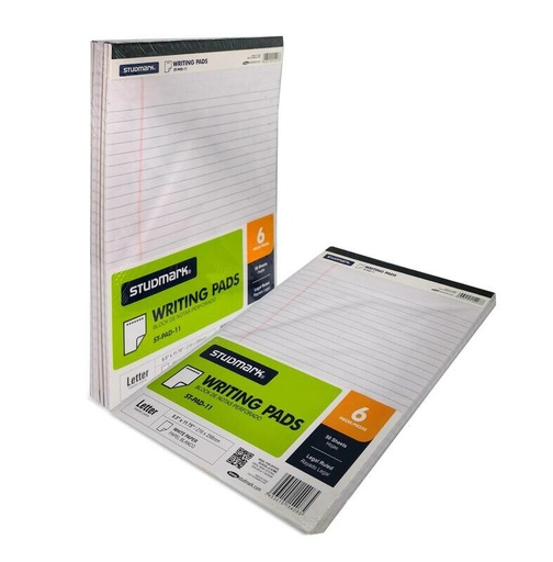 [03717] BLOCK RAYADO ST-PAD-11 BLANCO T/CARTA