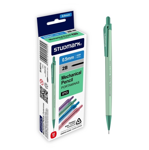 [04280] PORTAMINA ST-03713 0.5MM TRIANG.C/PASTEL