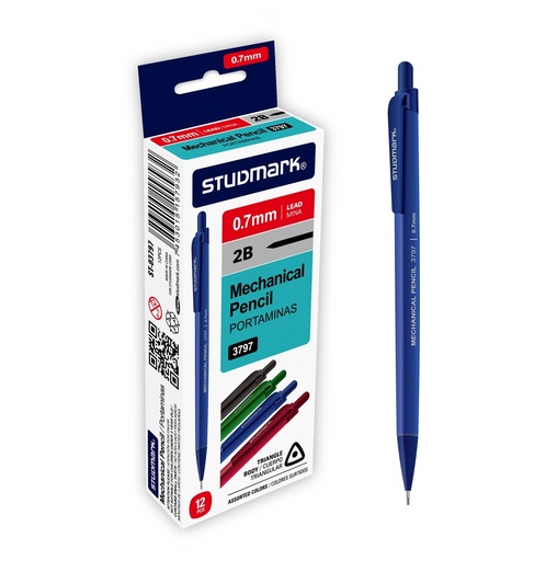 [04287] PORTAMINA ST-03797 0.7MM TRIANG.C/SOLIDO