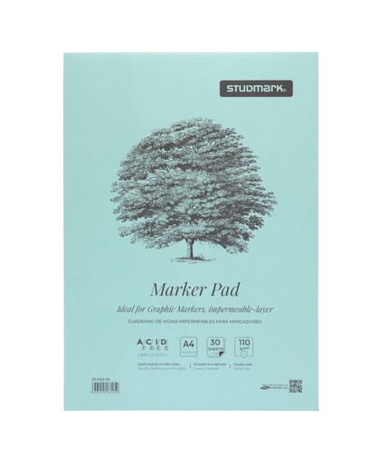 [04391] LIBRETA ST-PAD-05 P/MARCADORES A4 30HJS