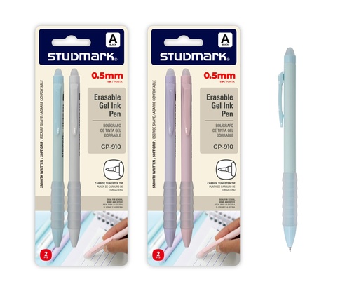 [04487] LAPIZ ST-GP-910-A NG GEL 0.5mm BORRABLE 2PZS