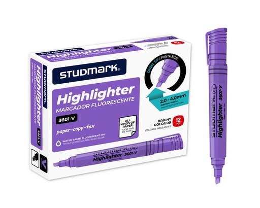 [04607] RESALTADOR ST-03601-V VIOL 12X1